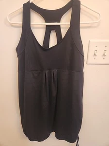 Old Navy Active Tank Top Athletic Black Built in Sports Bra Loose Fit Size M - Picture 1 of 8