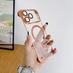 Für iPhone 17 Pro Max 16 15 Magnet Stoßfest Randlos Hülle Linse Schutz - Bild 1 von 29
