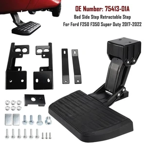 Gradino retrattile per letto 75413-01A Per Ford F250 F350 Super Duty 2017-22 T0 - Picture 1 of 16