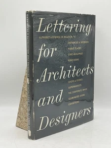 Lettering for Architects and Designers Milner Gray Ronald Armstrong HC Batsford - Imagen 1 de 8