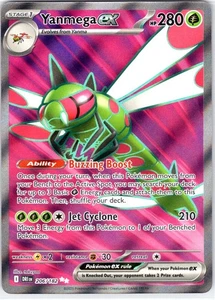 Yanmega ex Ultra Rare SV10: Destined Rivals 206/182 NM - Bild 1 von 2