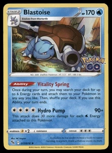 Blastoise 017/078 Pokemon GO Holo quasi nuovo - Foto 1 di 2