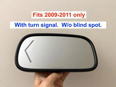 2009-2011 Cadillac DTS Buick Lucerne Driver Left Side Mirror Glass Turn Signal Foto 1 de 3