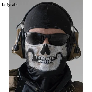COD:MW2 Ghost Skull Sturmhaube Ghost Simon Riley Face War Game Cosplay Maske - Bild 1 von 8
