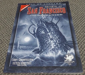 Secrets of San Francisco - Call of Cthulhu 1920s - Chaosium #23108 - Nuevo - Imagen 1 de 4