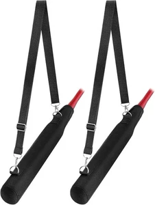 Calentador de manga de bate de béisbol Leyndo 2 piezas softbol talla única, negro  - Imagen 1 de 7