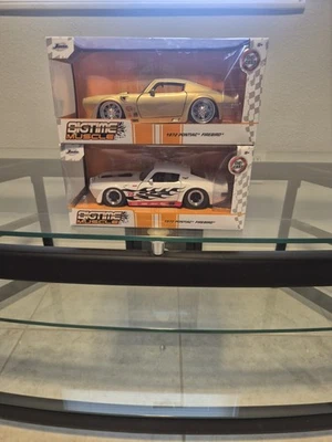 (2) Jada Bigtime Muscle 1972 Pontiac Firebird's 1/24 Diecast Cars "NUEVO" Foto 1 de 4