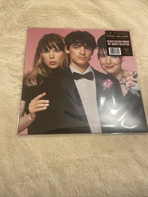 Le Tigre - This Island LP /200 Smartpunk Pink Blush Splatter Vinyl Exclusive - Image 1 of 3