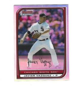 Bowman 2008 refractores cromados #30 Javier Vázquez Chicago White Sox - Imagen 1 de 1