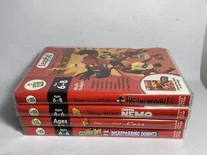Leapfrog Leadpad Book and Cartridge x 4 Scooby Cars Nemo Incredibles Kids - Bild 1 von 7