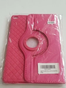 For Apple iPad Mini 4 Case Hot Pink dream wings 360 rotating Multi angle. - Picture 1 of 9