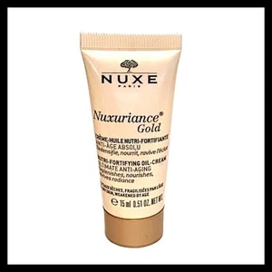 Nuxe  Nuxuriance Gold Nutri-Fortifying Oil Cream 0.51 fl.oz. 15 ml. Travel Size - Picture 1 of 5