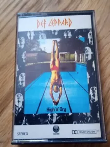 Def Leppard High n Dry Cassette Tape 1981 Used Vertigo 7150 045 - Picture 1 of 7