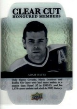 2013-14 Upper Deck Clearcut Honoured Members #HOF-49 #080/100 Adam Oates