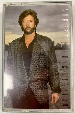 Eric Clapton August Music Cassette Tape 925 476-4 Warner Brothers 1986 Original - Image 1 of 4
