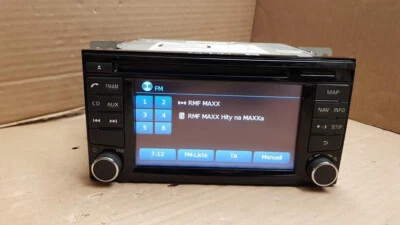 RADIO Navi CD Mp3 SD Navigation NISSAN Micra Navi LCN2 CONNECT BOSCH Touchscreen - Bild 1 von 4