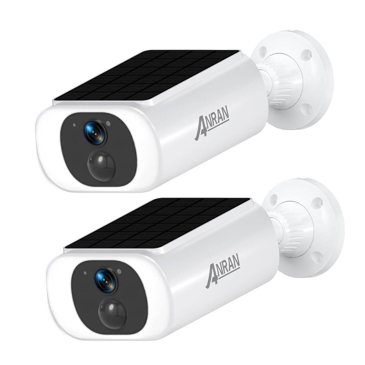 Videocamera 5MP Pannello Solare Telecamera Esterno ANRAN 5MP Con Pannello Solare - Wi-Fi, Visione Notturna, Alexa Telecamera Esterno Wifi - Foto 11