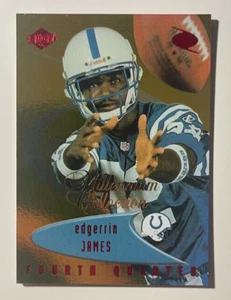1999 Odyssey #190 Edgerrin James Millennium Collection Gold Red Rookie Card RC - Picture 1 of 2