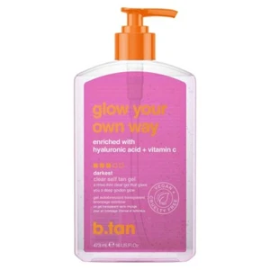 Self Tan Gel, Glow Your Own Way, Best Transfer-Resistant, Self Tanner, 16 Fl Oz - Picture 1 of 6