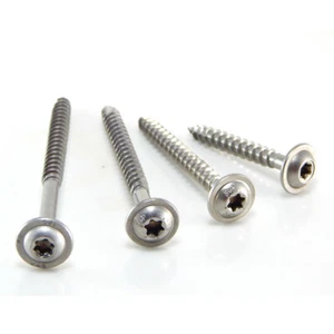 Plate head screws TORX stainless steel V2A Ø 8 mm by 50-200 mm wood screws e - Picture 1 of 9