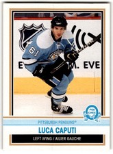 2009-10 O-Pee-Chee Retro Luca Caputi Rookie #523 Pittsburgh Penguins