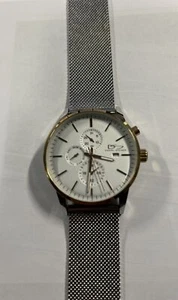 Herrenuhr Daniel Steiger Bicolor 9197 Edelstahl und Gold Tag Datum Mond 3 ATM - Bild 1 von 7