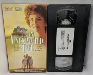 An Unexpected Life (VHS) Screener Stockard Channing, Stephen Collins - Rare, OOP - Picture 1 of 10
