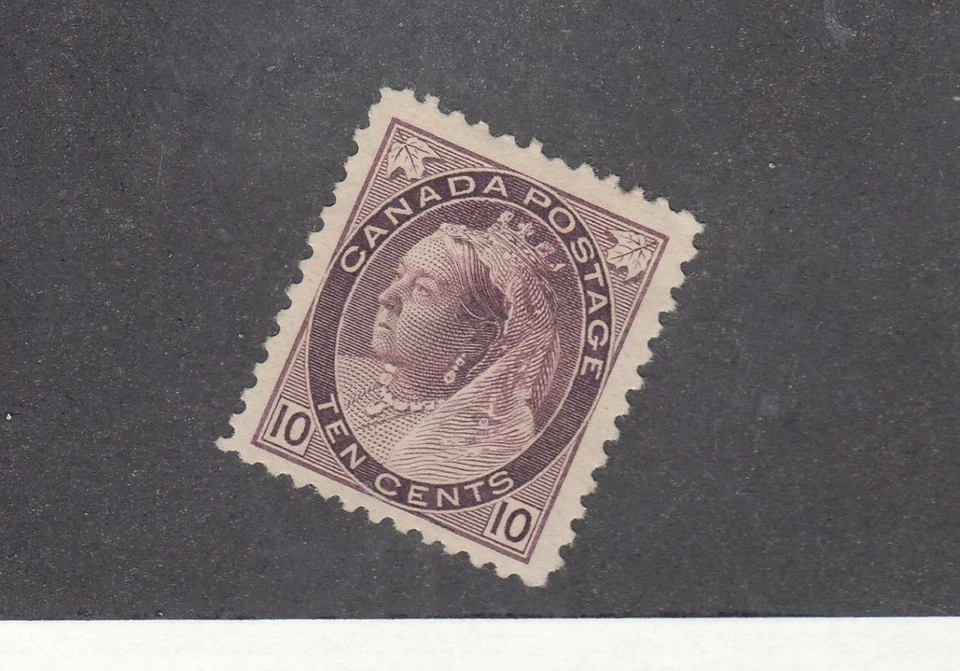 CANADA # 83 VF-MH 10cts NUMERAL ISSUE CAT VALUE $750(YYBB453) - Image 1 of 1