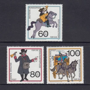GERMANY - West 1989 HUMANITARIAN RELIEF fund set of 3 MNH - Postal Deliveries - Picture 1 of 1