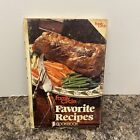 Family Circle Favorite Recipes Cookbook Hardcover Dust Jacket Vintage 1977