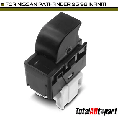 Interruptor de janela de energia para Nissan Pathfinder 1996-1998 V6 3.3L dianteiro passageiro lateral - Imagem 1 de 4