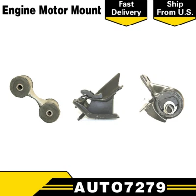 Juego de 3 montajes de motor y transmisión DEA para 91-93 BUICK PARK AVENUE 3,8 L 4 velocidades Foto 1 de 4