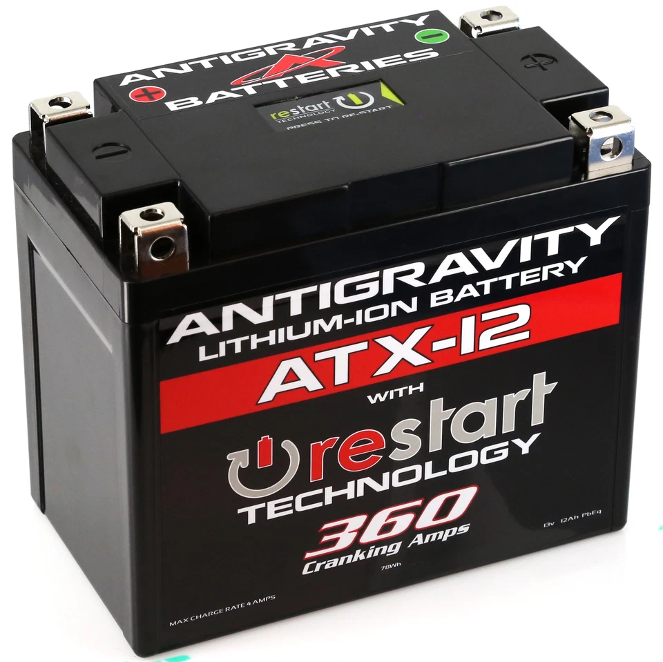 ANTIGRAVITY 2004-2009 VN2000A Vulcan 2000 Kawasaki LITHIUM BATTERY ATX12-RS 360 — 第 1/1 张图片