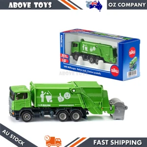 Siku 1:87 Scale Scania Faun Refuse Lorry With Wastebin Diecast Model - Picture 1 of 7
