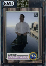 2023 GAS Arnold Schwarzenegger Governator Trading Card G1 G-1 Encased Election