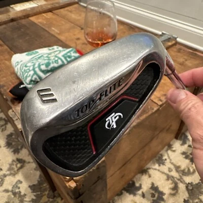 Top Flite Stainless TF Single Pitching Wedge P PW W 35.5” RH Good Used Condition - Image 1 of 4