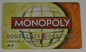 Tarjeta de deuda de repuesto naranja de banca electrónica Monopoly aquí y ahora - Imagen 1 de 1