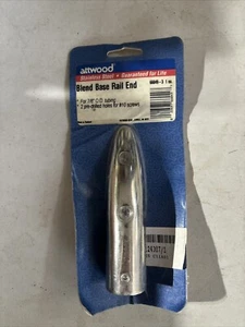 286955 Atwood Chrome 5-1/4” Blend Base Hand Rail Fitting 7/8" OD - Picture 1 of 1