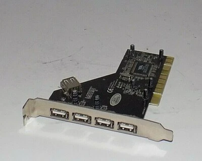 VIA UW-41U2PCI-A01 5-Port USB 2.0 PCI Controller Card - Image 1 of 4