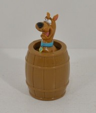 RARE 1997 Barrel Hiding Spot Scooby 2.75" KFC EUROPE Action Figure Scooby-Doo
