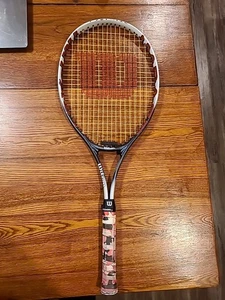 Wilson impact oversize soft shock tennis racket L2 4 1/4 - Foto 1 di 2