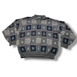 Vintage Cortina Italia Sweater Sz Large Vintage Sweater Knit Sweater Wool Blend - Picture 1 of 6