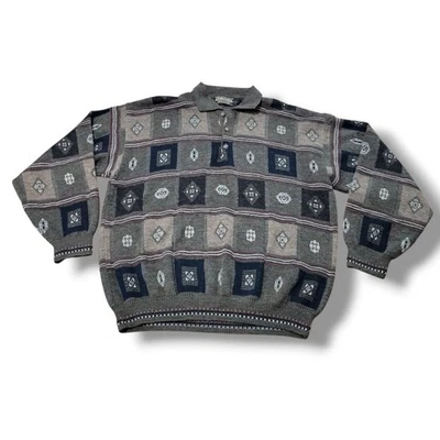 Vintage Cortina Italia Sweater Sz Large Vintage Sweater Knit Sweater Wool Blend - Image 1 of 4