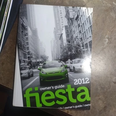 2012 Ford fiesta owners guide W/ Case - Image 1 of 4