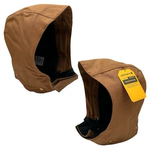 Carhartt Firm Duck Insulated Canvas Hood Size S-XL Brown Cotton Water-repellent - Picture 1 of 17