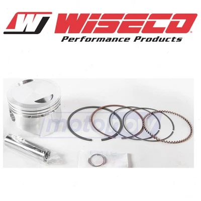 Wiseco Piston Kit for 1984-1986 Yamaha YTM225 Tri-Moto - Engine Pistons rr Foto 1 de 4