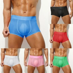 Boxer uomo in rete comodo intimo pensato per il comfort della casa - Foto 1 di 27