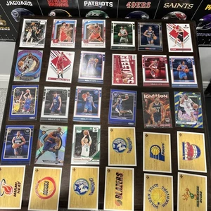 Basketball card lot-rookies, Vet Parallels, Team Cards Packed In One Sleeve - Picture 1 of 5