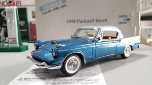 Danbury Mint 1:24 1958 Packard Hawk "Mountain Blue Irid" - Bild 1 von 14