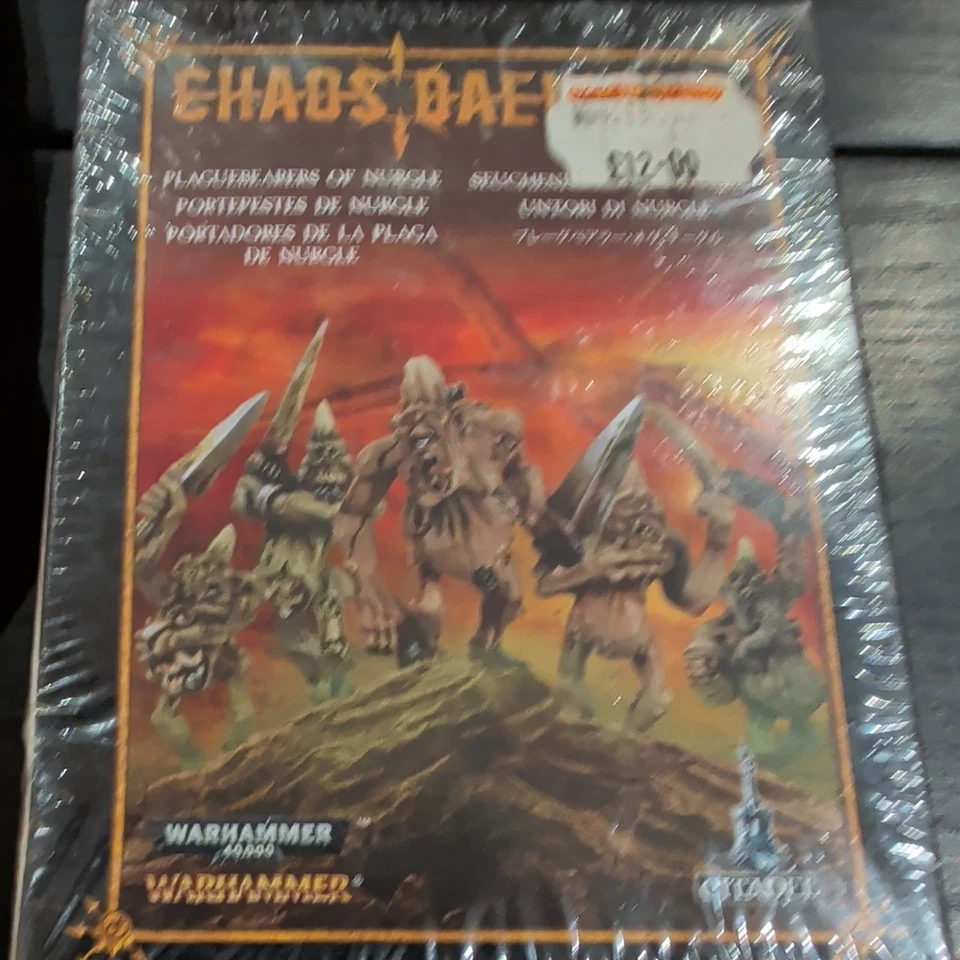 Warhammer 40k Chaos Plaguebearers of Nurgle Metal Sellado Nuevo en Caja Oop Plaguebearer Foto 1 de 1